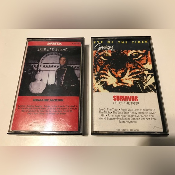 LOT of 9 Vintage 1980s Cassette Tapes Miami Sound Stevie Wonder Jackson DeBarge - Picture 3 of 13